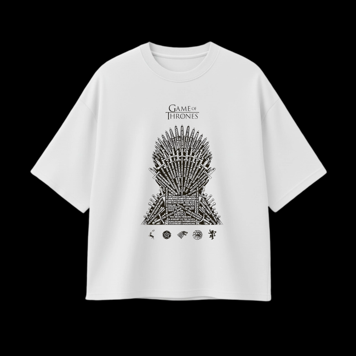 Camisa Basica estampada Hombre Oversize