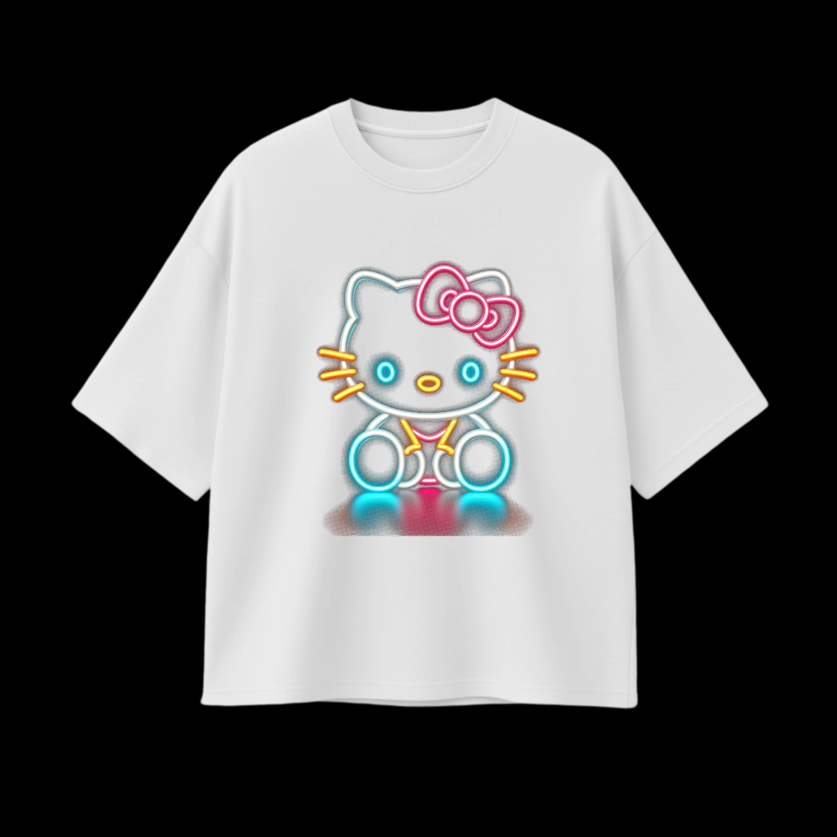 Camisa Basica estampada Hombre Oversize