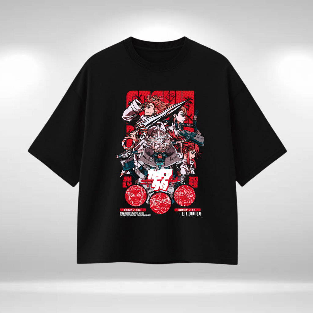 Camisa Basica estampada Hombre Oversize
