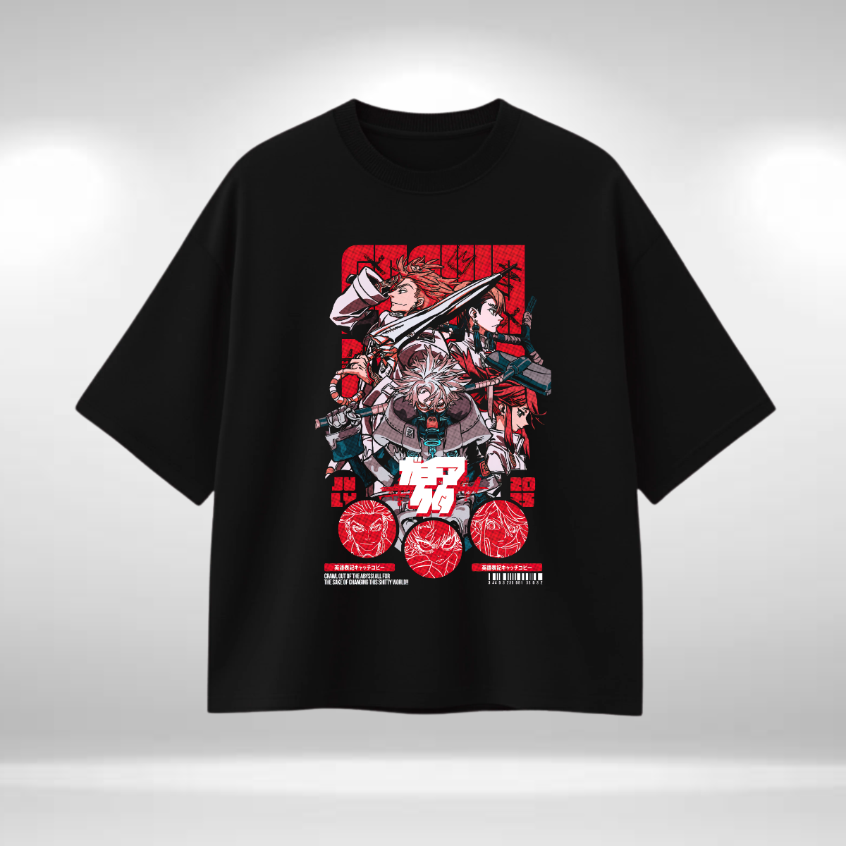 Camisa Basica estampada Hombre Oversize