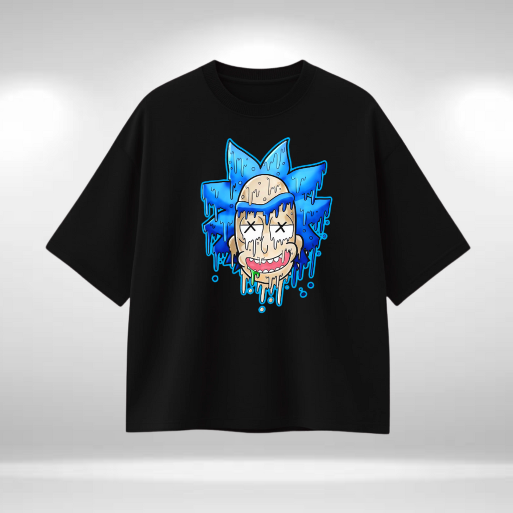 Camisa Basica estampada Hombre Oversize