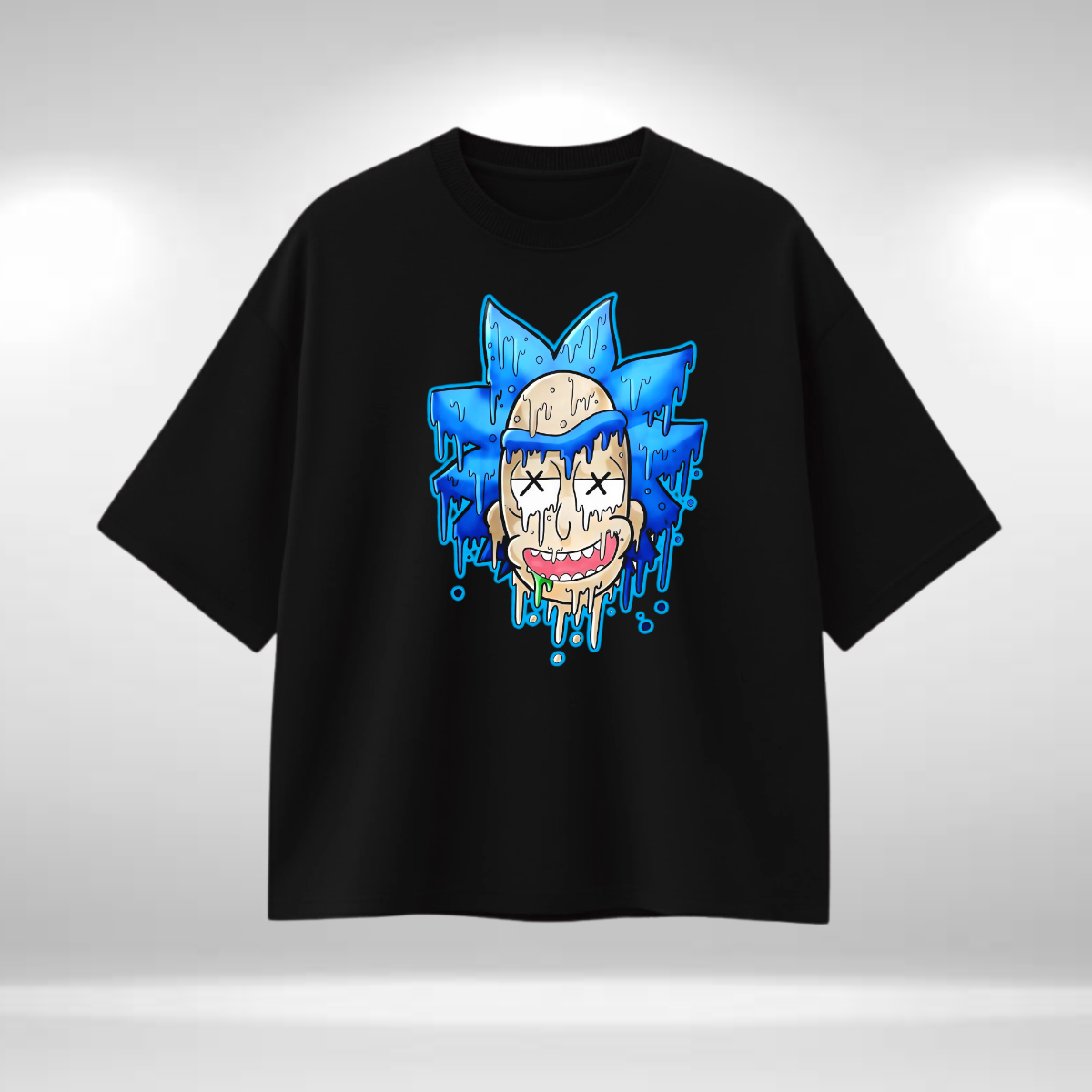 Camisa Basica estampada Hombre Oversize