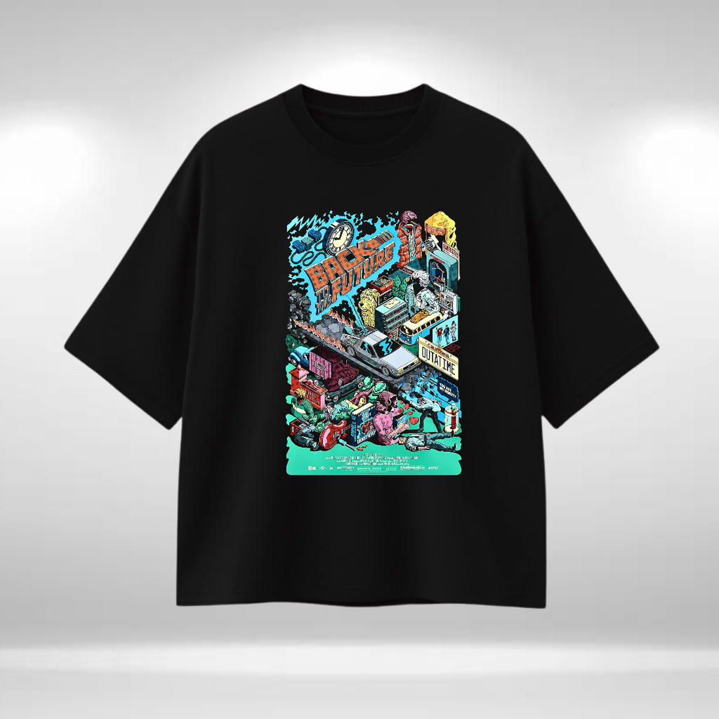 Camisa Basica estampada Hombre Oversize