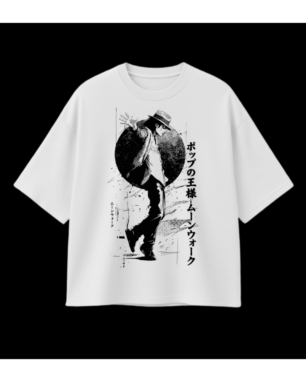 Camisa Basica estampada Hombre Oversize