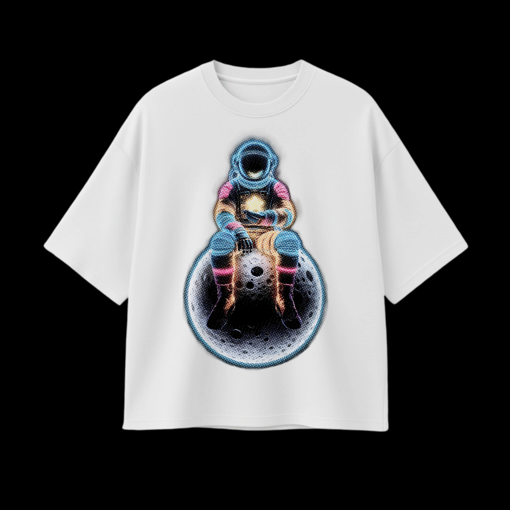 Camisa Basica estampada Hombre Oversize