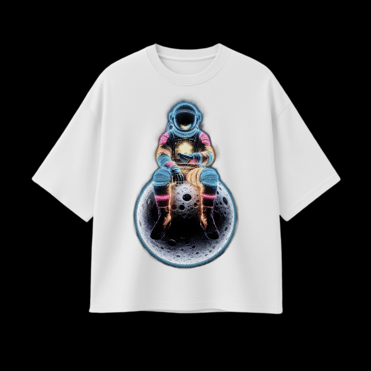 Camisa Basica estampada Hombre Oversize